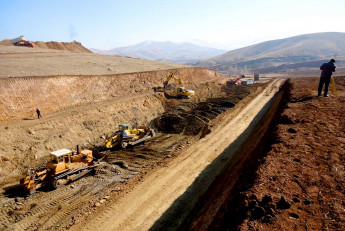 Construction project of Saghez-Baneh route